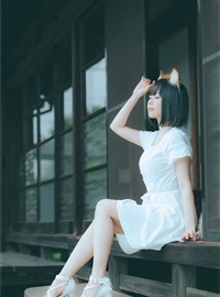 ElyEE子 Vol.117 2023.July B-Dongitsune ~White dress 白洋裝狐少女(45)